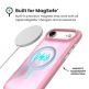 Удароустойчив хибриден кейс с Magsafe за iPhone 17 Air - Speck Presidio Lux Grip MagSafe Case (розов) 7