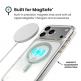 Удароустойчив хибриден кейс с Magsafe за iPhone 17 Pro Max - Speck Presidio Lux Glitter MagSafe Case (прозрачен-златист) 7