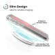 Удароустойчив хибриден кейс за iPhone 17 Pro Max - Speck Presidio Perfect Clear Case (прозрачен) 7