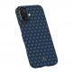 Кевларен кейс с MagSafe за iPhone 17 - Benks ArmorGrid ArmorAir Magnetic Kevlar Metal Frame Case 600D (син) 2