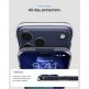 Хибриден кейс с висока степен на защита с MagSafe за iPhone 17 Pro - Spigen Ultra Hybrid MagSafe Case (прозрачен-тъмносин)  10