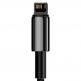 USB към Lightning кабел за Apple устройства с Lightning порт (200 см) - Baseus Tungsten Gold Lightning to USB Cable (CALWJ-A01) (черен) 5