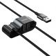 USB кабел с Lightning конектор и 2xUSB-A порта (150 см) - Baseus Special Data Cable for Backseat (Lightning + USB) (CALHZ-01) (черен) 1