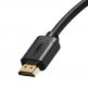 4K HDMI към HDMI кабел (100 см) - Baseus 4K HDMI 2.0 Male To HDMI Male Cable (черен) 2