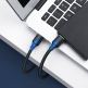 USB кабел (мъжко-мъжко) (50 см) - Ugreen USB-A 2.0 Male to USB-A 2.0 Male USB Cable (черен) 1