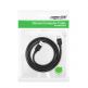 USB кабел (мъжко-мъжко) (50 см) - Ugreen USB-A 2.0 Male to USB-A 2.0 Male USB Cable (черен) 3