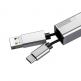 Кабел USB-A към USB-C с четец за microSD карти памет за мобилни устройства - Baseus Card Reading Cable USB-C & USB-A Memory Card Reader (сребрист) 3
