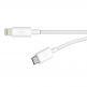 MFI сертифициран USB-C към Lightning кабел за Apple устройства с Lightning порт (120 см) - Belkin Mixit Boost Charge USB-C to Lightning Cable PD 18W (бял) 4