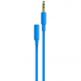 Удължителен аудио кабел 3.5 mm женско към 3.5 mm мъжко (100 см) - IncrediCables Audio Extension Cable (син) 1