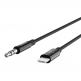 Сертифициран аудио кабел от Lightning към 3.5 мм. (0.9м) - Belkin Lightning to 3.5mm Cable (черен) 2