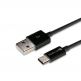 USB-C кабел за мобилни устройства (100 см) - 4smarts Basic LinkCord USB-C Data Cable (черен) 1