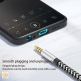 Удължителен аудио кабел 3.5 mm женско към 3.5 mm мъжко (100 см) (черен)  - 4smarts MatchCord Audio Extension Cable 4