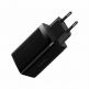Захранване за ел. мрежа за лаптопи, смартфони и таблети с USB-A и 2xUSB-C изходи с технология за бързо зареждане и USB-C към USB-C кабел - Baseus GaN 3 Pro Fast Laptop Charger 65W (CCGP050101) (черен) 2