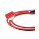 Качествен плетен кабел за зареждане на устройства с microUSB порт (90 см) - Anker Powerline+ Nylon Micro USB cable 90 cm (червен) 1