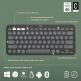 Безжична клавиатура за Mac, PC и други блутут устройства - Logitech K380s Pebble Keys 2 Multi-Device Bluetooth Keyboard (черен) 8
