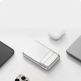 Преносима външна батерия вграден USB-C кабел, USB-C порт и безжично зареждане с MagSafe (сребрист)  - EcoFlow Rapid Magnetic Wireless Charging Power Bank 5000 mAh 30W 3