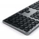 Качествена алуминиева безжична блутут клавиатура за Mac - Satechi Aluminum Wireless Keyboard with Numeric Keypad (тъмносив) 1