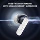 Безжични блутут слушалки със зареждащ кейс - 4smarts SkyBuds Screen Pro ANC TWS In-Ear Bluetooth Earphones (бял) 7