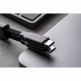 Кабел за бързо зареждане за устройства с USB-C порт (12 см) (черен) - Nomad ChargeKey USB-C to USB-C 240W Charging Cable 6