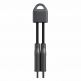 Кабел за бързо зареждане за устройства с USB-C порт (12 см) (черен) - Nomad ChargeKey USB-C to USB-C 240W Charging Cable 8