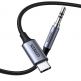 USB-C към 3.5 мм аудио кабел (100 см) - Ugreen USB-C to 3.5 mm Audio Cable (черен) 2