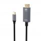 Кабел с поддръжка на 4K за свързване от USB-C към HDMI - Wozinsky WCCH-01 4K 60Hz USB-C to HDMI Cable (черен) (180 см) 4