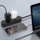 Захранване за ел. мрежа с USB-C изход с технология за бързо зареждане и USB-C към USB-C кабел - Dudao A28C GaN Fast Wall Charger 45W (бял) 2