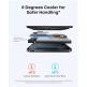 Преносима външна батерия с USB-C порт и безжично зареждане с MagSafe - Anker Qi2 Nano MagSafe Wireless Ultra Slim Power Bank 5000 mAh 15W (черен) 2