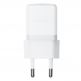 Захранване за ел. мрежа с USB-C изход с технология за бързо зареждане и USB-C към USB-C кабел - Baseus Palm 1C USB-C PD Wall Charger 20W With USB-C Cable (P10111602213-01) (бял) 1