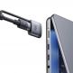 Качествен USB-C към USB-C кабел с MagSafe 3 адаптер - Mcdodo 2in1 USB-C to USB-C and MagSafe 3 Adapter Cable 240W (200 см) (черен) 4
