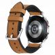 Кожена каишка за Samsung Galaxy Watch, Huawei Watch, Xiaomi, Garmin и други часовници с 20мм захват - Spigen Retro Fit Band 20mm (кафяв) 2