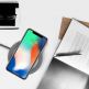 Сертифицирана поставка (пад) за безжично захранване с Fast Charge за QI съвместими устройства - Ringke MFi-Certified Wireless Charger (сив) 10