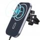 Поставка за радиатора на кола с безжично зареждане за iPhone с Magsafe - Choetech Magsafe Wireless Charger Car Mount 15W (черен) 1