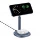 Двойна поставка (пад) за безжично зареждане за iPhone с Magsafe и AirPods - Baseus Orbit 2 Pro 2-in-1 Foldable Qi2 Magnetic Wireless Charging Stand 20W (P10273500813-00) (тъмносив) 3