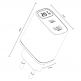 Захранване за ел. мрежа с USB-A и USB-C изходи и технология за бързо зареждане - Yesido YC68 Digital Display Dual Fast Wall Charger 20W (черен) 5
