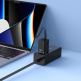 Захранване за ел. мрежа с 2xUSB-C изходи с технология за бързо зареждане - Baseus GaN5 Pro Fast Wall Charger Dual USB-C 40W (черен) 6