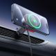 Поставка за радиаторa на кола с безжично зареждане за iPhone с Magsafe - Mcdodo Magnetic Wireless Vent Car Charge Holder 15W (черен-златист) 1