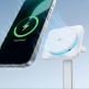 Тройна поставка (пад) за безжично зареждане за iPhone с Magsafe, Apple Watch, AirPods Pro и Qi съвместими устройства - ESR CryoBoost 3-in-1 Magnetic MagSafe Wireless Charger (черен) 2