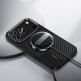 Удароустойчив кевларен кейс с MagSafe за iPhone 17 Pro -  Benks Magnetic Armor Pro Montage Kevlar Metal Frame Camera Control Case 600D and 1500D (черен) 8