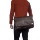 Knomo Kobe Soft Leather Messenger Bag - луксозна кожена чанта за преносими компютри до 15 инча (кафяв) 6