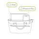 Moshi Urbana Mini Bag - стилна и луксозна кожена чанта за MacBook 12 с отделение за таблети и смартфони (жълт) 4