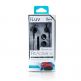 iLuv FitActive SpeakEZ Earphones - спортни слушалки с микрофон и управление на звука за iPhone, iPad, iPod и мобилни устройства (черни) 6
