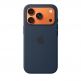 Оригинален силиконов кейс с MagSafe за iPhone 17 Pro - Apple iPhone Silicone Case with MagSafe (тъмносин) 1