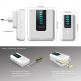 TeckNet WA838 Plug-In Wireless Doorbell - комплект 2 броя иновативни безжични звънци и предавател за входна врата (бял) 1