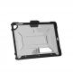 Urban Armor Gear Plasma Case - удароустойчив хибриден кейс от най-висок клас за iPad Pro 9.7, iPad 5 (2017), iPad 6 (2018), iPad Air, iPad Air 2 (прозрачен) 1