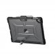 Urban Armor Gear Plasma Case - удароустойчив хибриден кейс от най-висок клас за iPad Pro 9.7, iPad 5 (2017), iPad 6 (2018), iPad Air, iPad Air 2 (прозрачен) 2