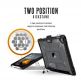 Urban Armor Gear Plasma Case - удароустойчив хибриден кейс от най-висок клас за iPad Pro 9.7, iPad 5 (2017), iPad 6 (2018), iPad Air, iPad Air 2 (прозрачен) 11