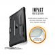 Urban Armor Gear Plasma Case - удароустойчив хибриден кейс от най-висок клас за iPad Pro 9.7, iPad 5 (2017), iPad 6 (2018), iPad Air, iPad Air 2 (черен) 6