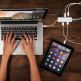 Macally UCDock 4K USB-C Multiport Hub - хъб за свързване от USB-C към HDMI, Ethernet, 2 x USB-C, 2 x USB 3.0 (сребрист) 5