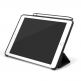 Prodigee Expert Case - кожен калъф, тип папка и поставка за iPad 6 (2018), iPad 5 (2017) (черен) 1